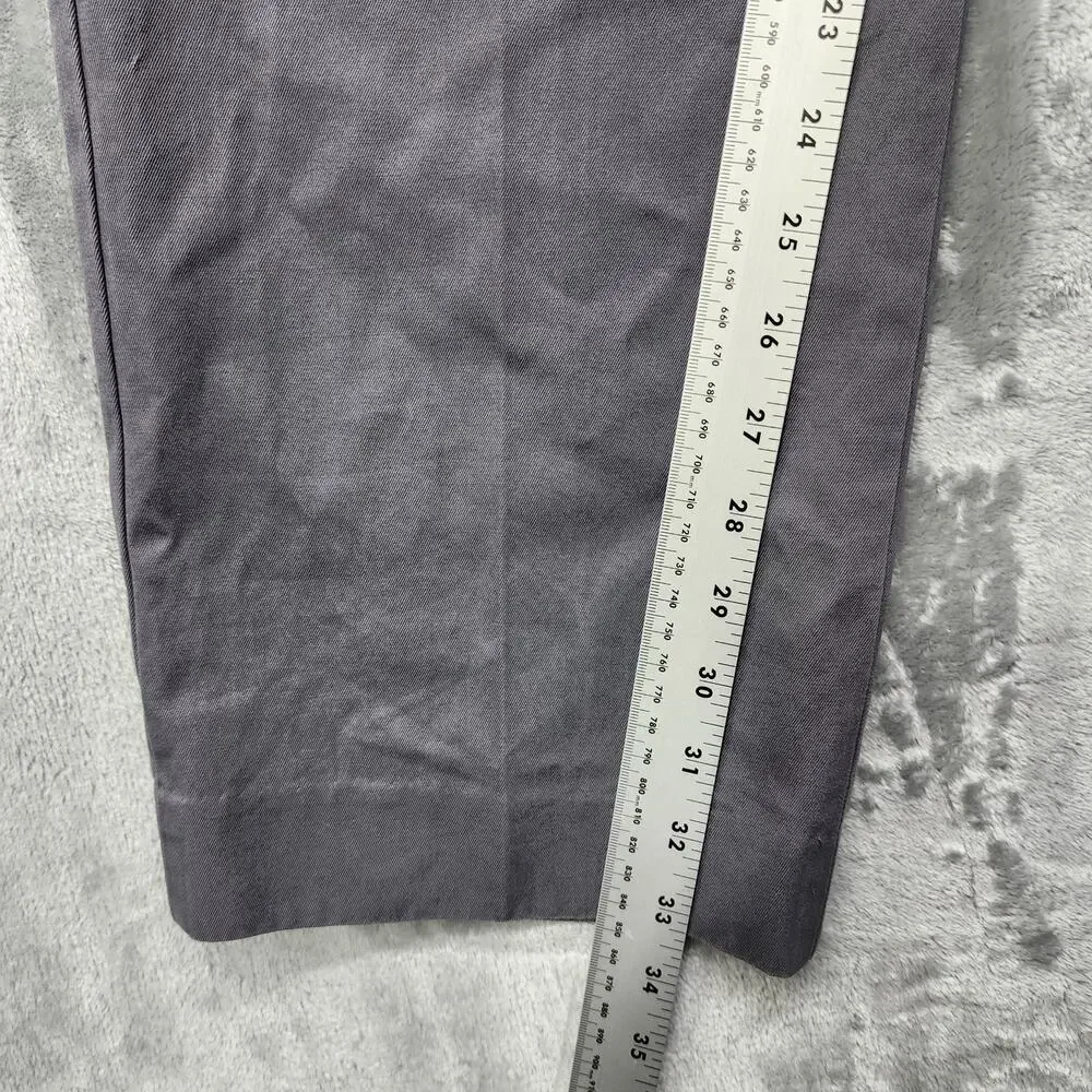 J.Crew Pants Mens 38W Gray Classic‎ Bowery Chino Straight Cotton Preppy Office